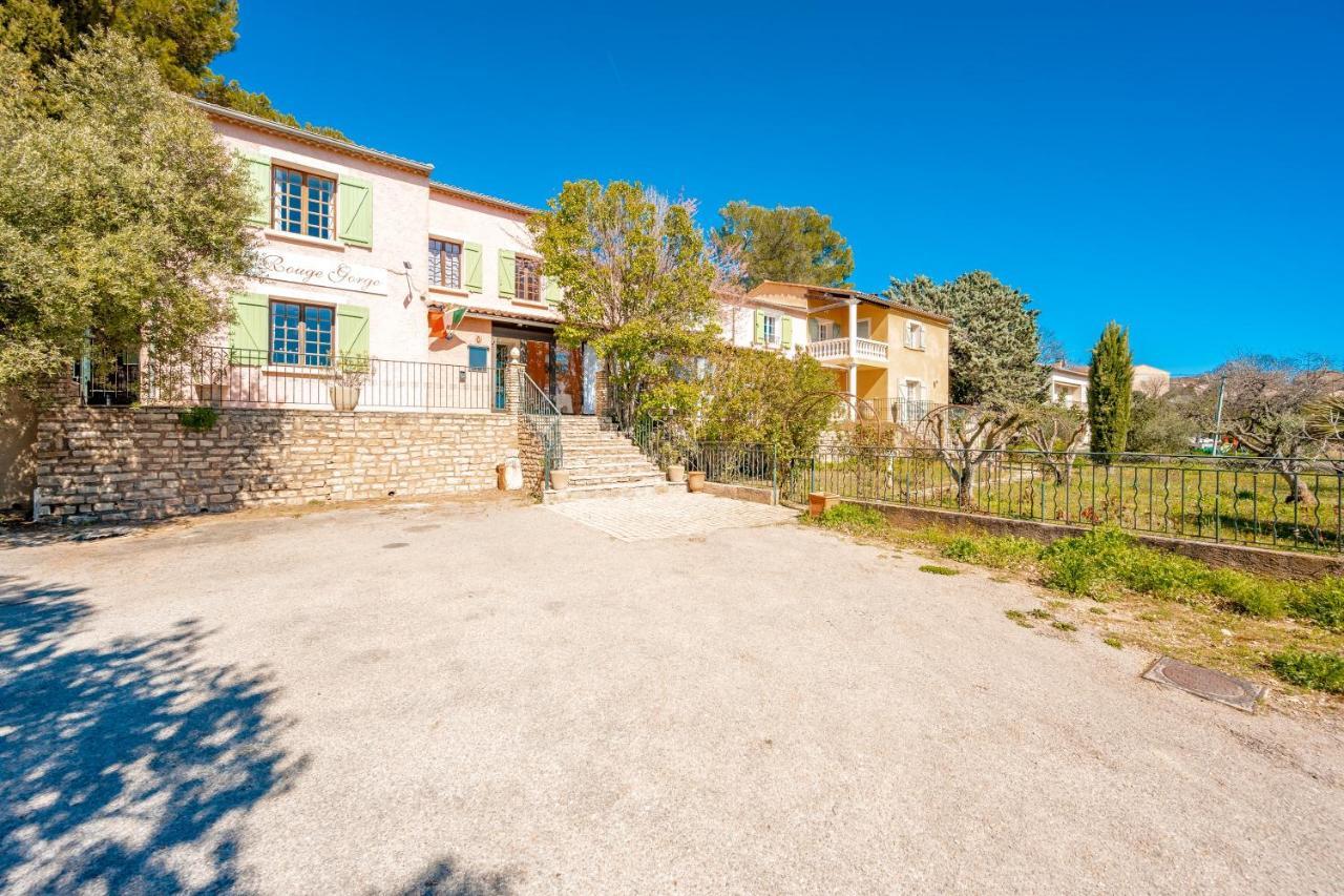 La Maison Du Rouge Gorge - Charmante Maison Climatisee Avec Piscine Pontevès Exterior foto